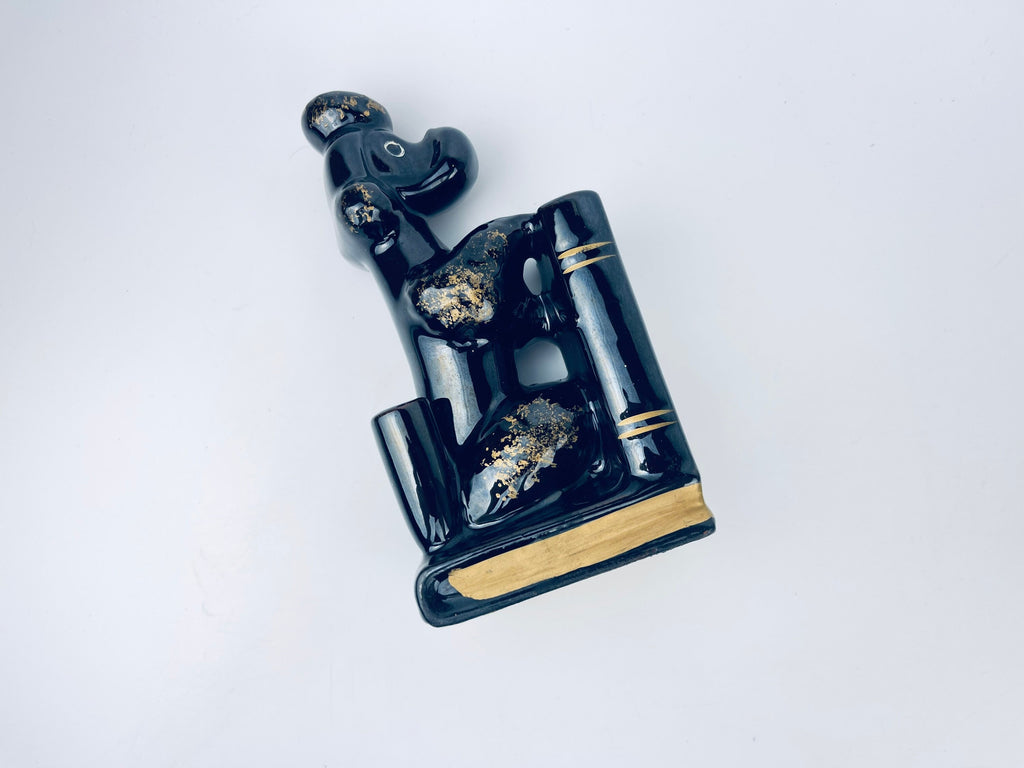 Product image for 'vintage kitsch poodle bookend pen pencil holder made in japan' (view 21cf64)