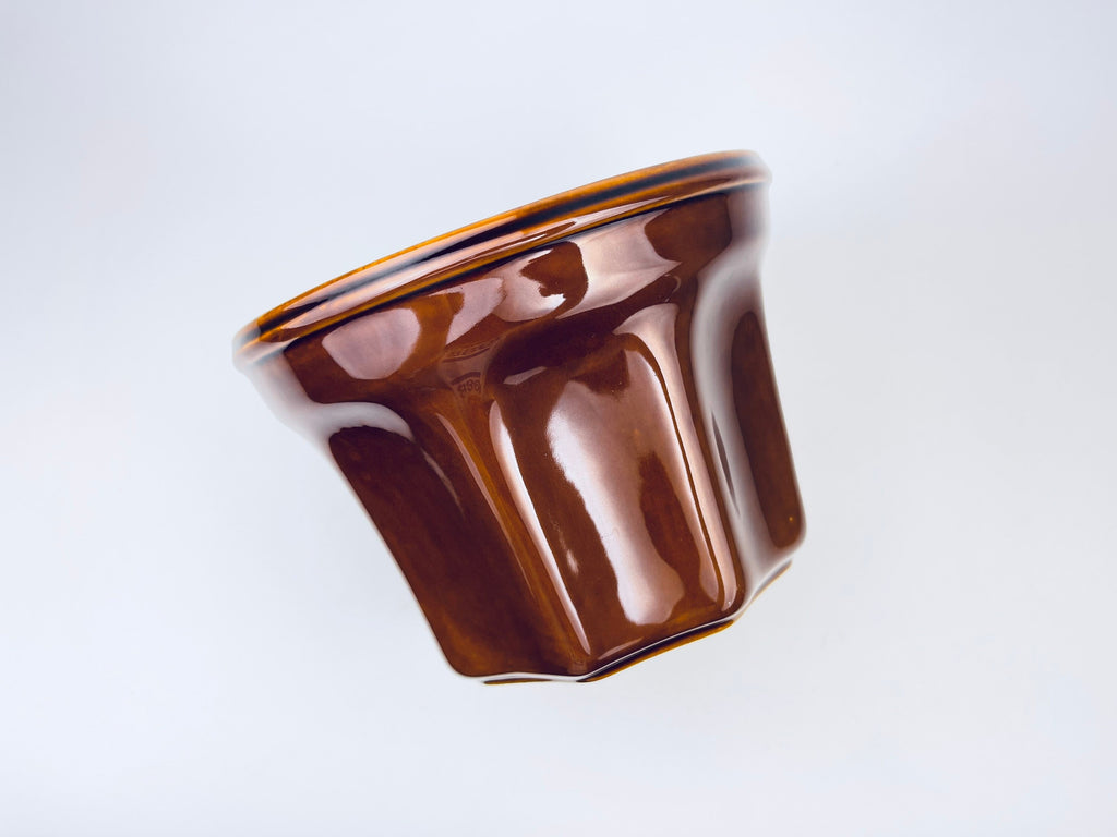 Product image for 'vintage williams sonoma monkey bread mold brown drip glaze ceramic' (view 83efe8)
