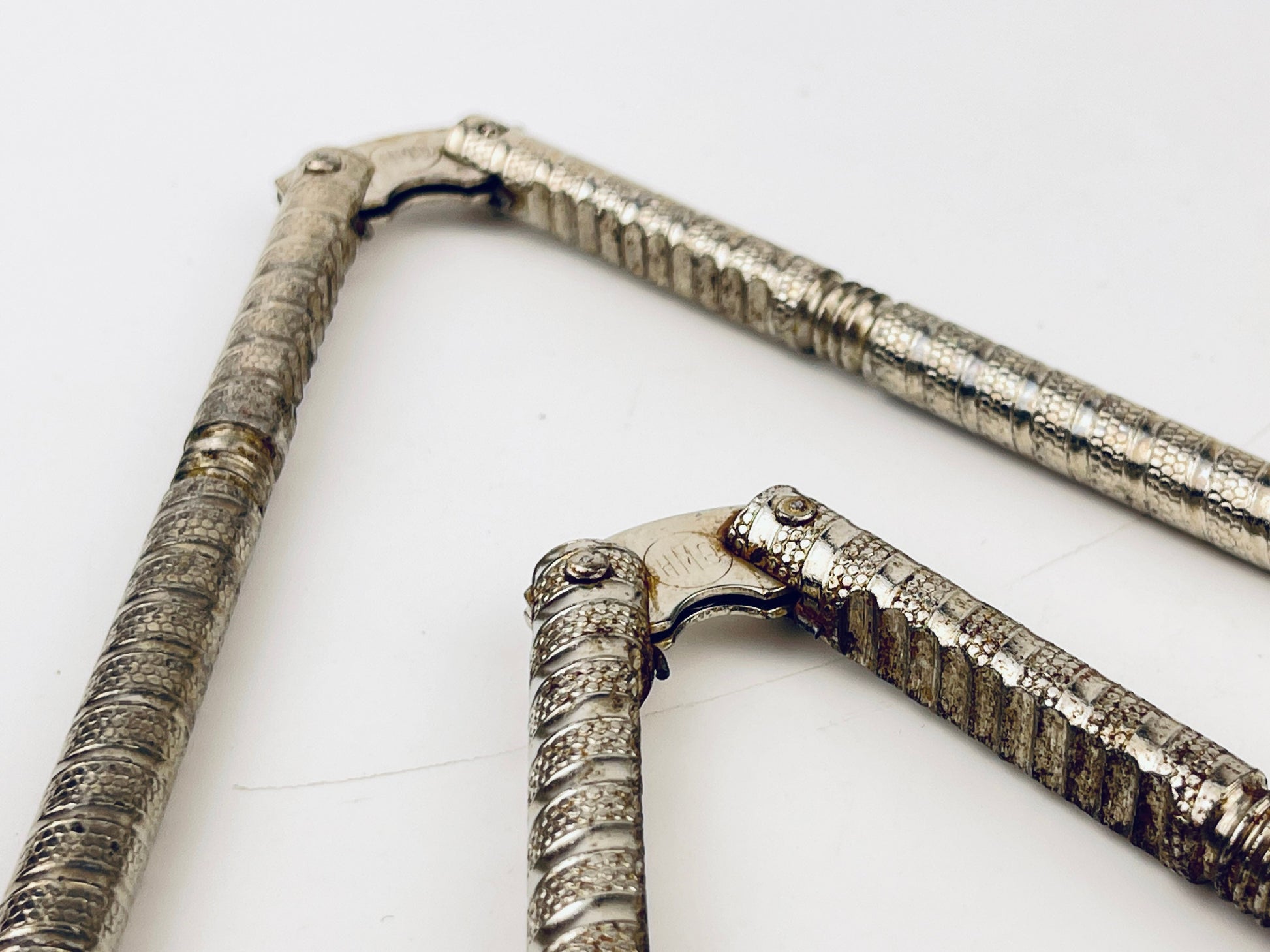 Product image for 'vintage silver manual hand held nut cracker sold individually' (view be1f83)