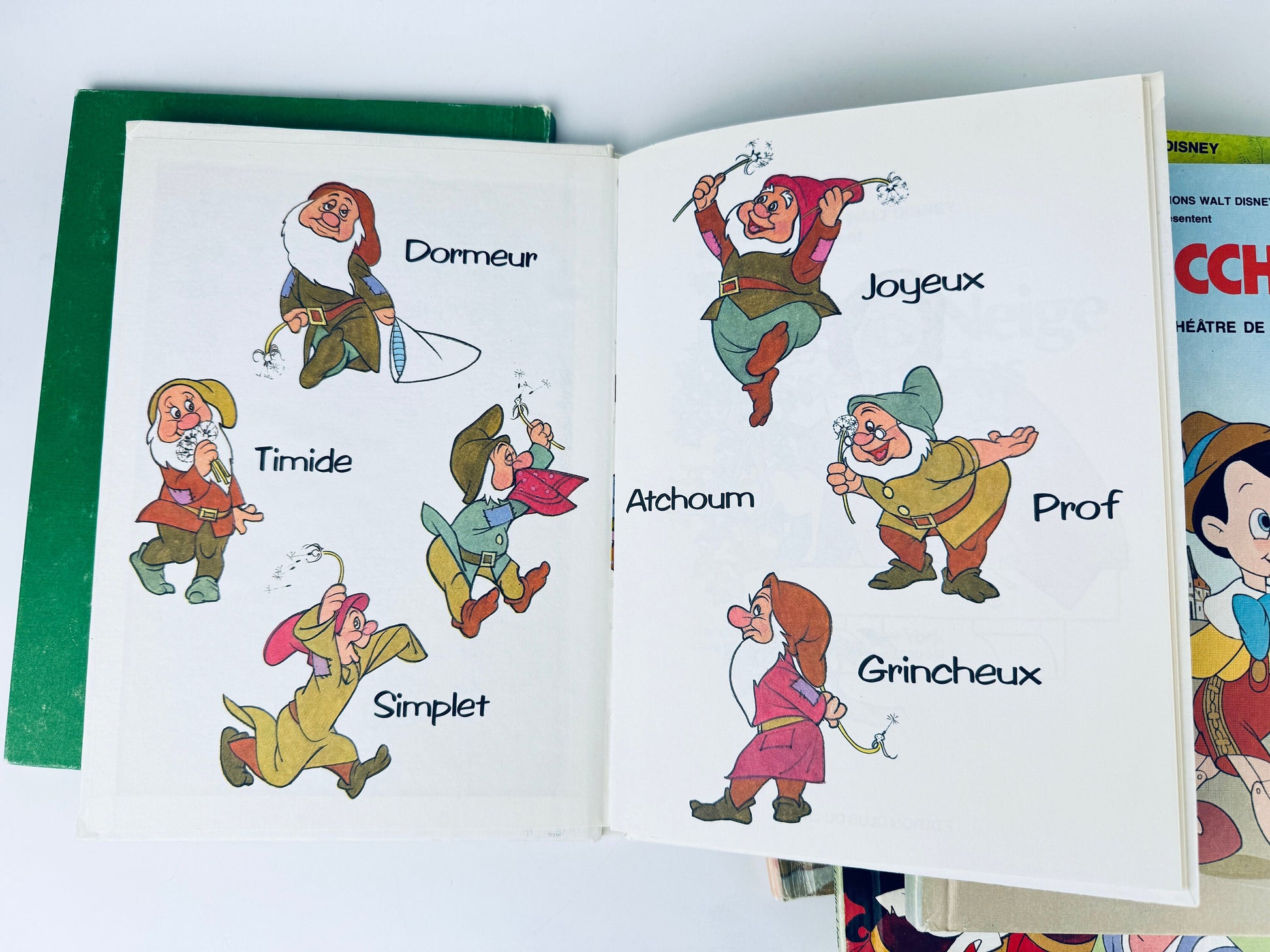 Product image for 'vintage francais walt disney livres pour enfants a couverture rigide vendus separement 1' (view f13962)