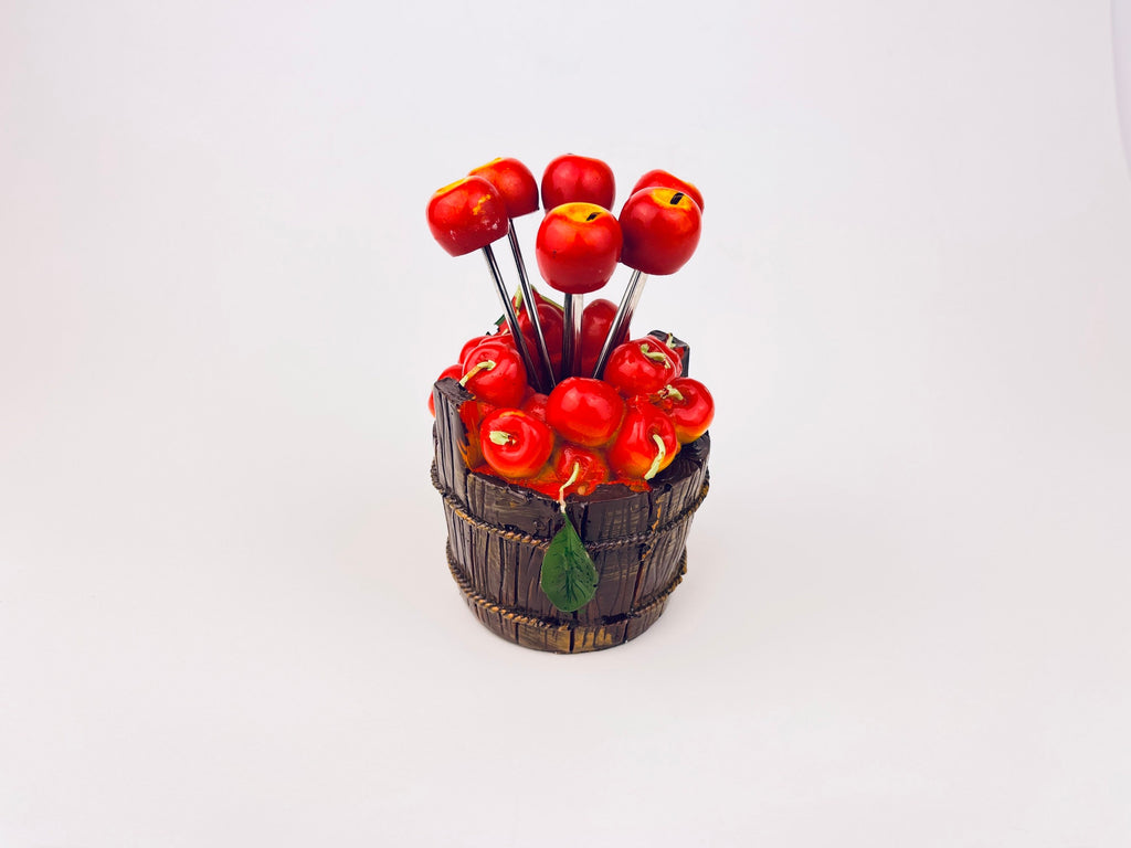 Product image for 'vintage apple bucket cocktail picks set of 6 mid century charcuterie utensils' (view 3b3ebb)