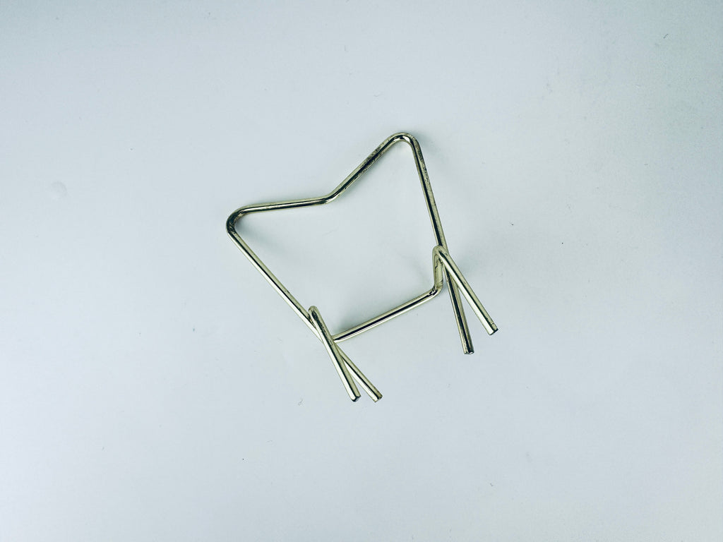 Product image for 'vintage hazel atlas gold metal chip dip bracket replacement clip' (view d0a7ae)