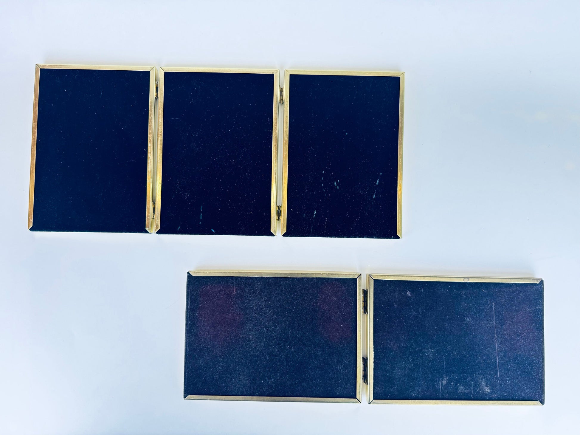 Product image for 'vintage gold solid brass tabletop picture frame book made in korea sold separately' (view 7104a8)