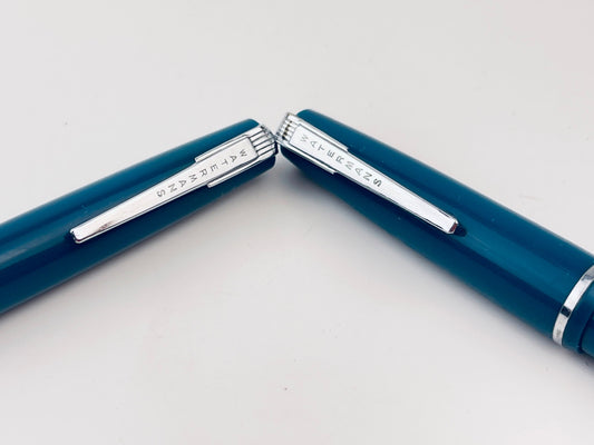 Product image for 'vintage watermans mechanical pencil ink quill pen set blue silver made in canada for smoothest writing quality' (view b15b14)