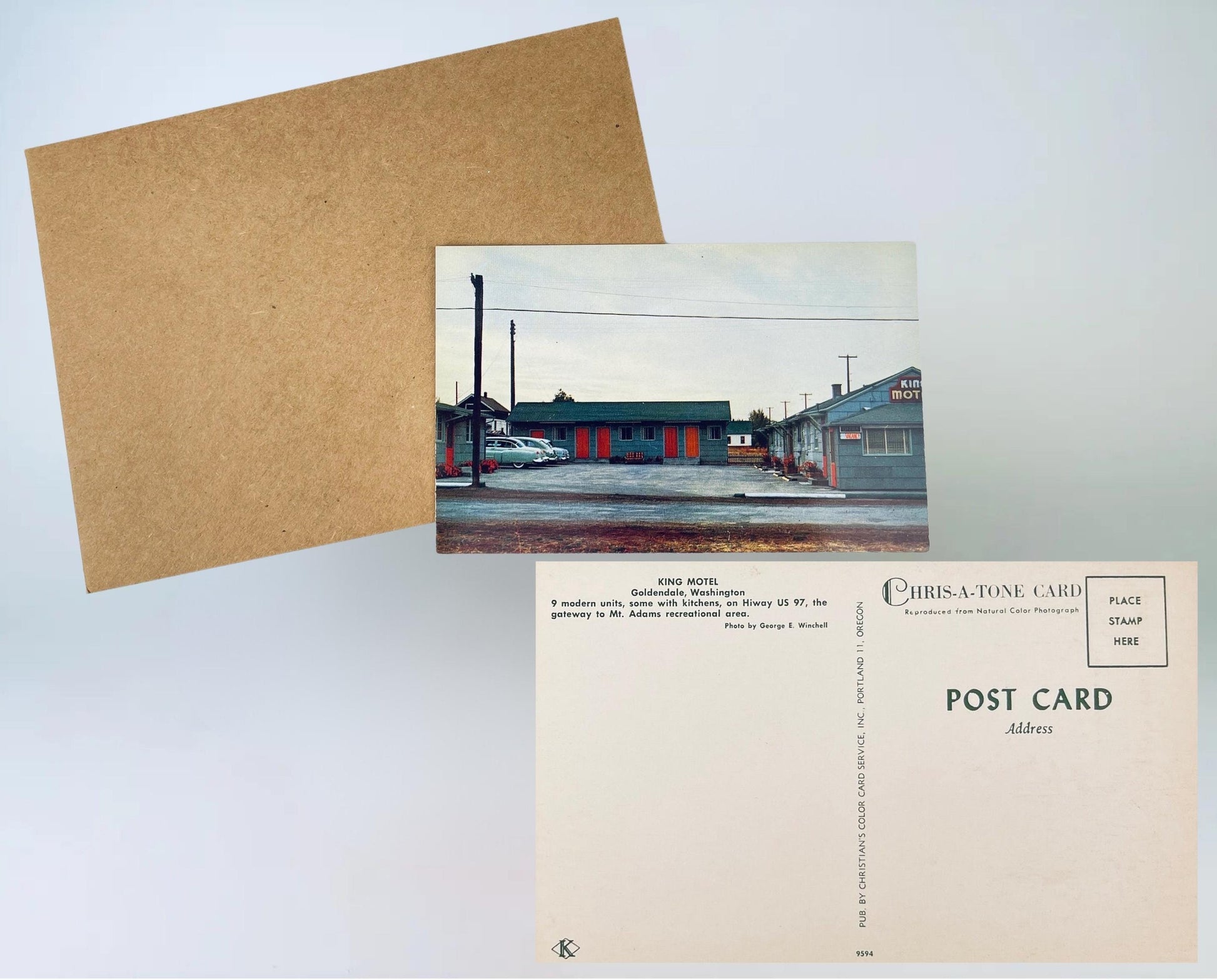 Product image for 'vintage postcard collection midcentury motel northwest charm' (view abe6f3)