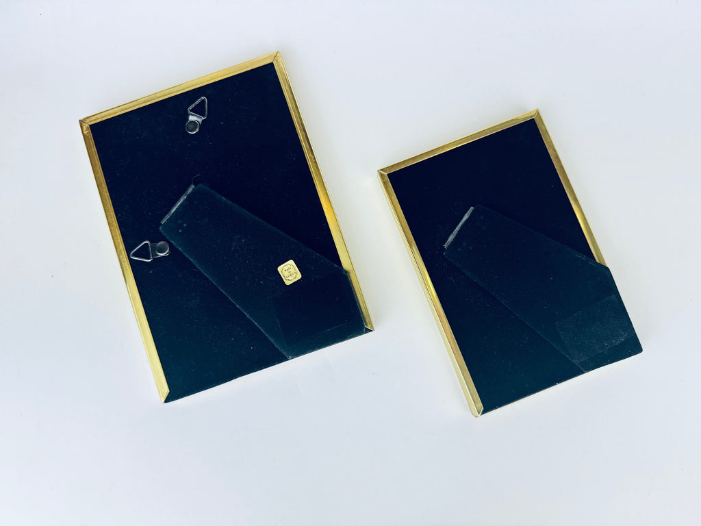 Product image for 'vintage solid brass gold tabletop picture frames 4 x 6 sold separately' (view cf1d8d)