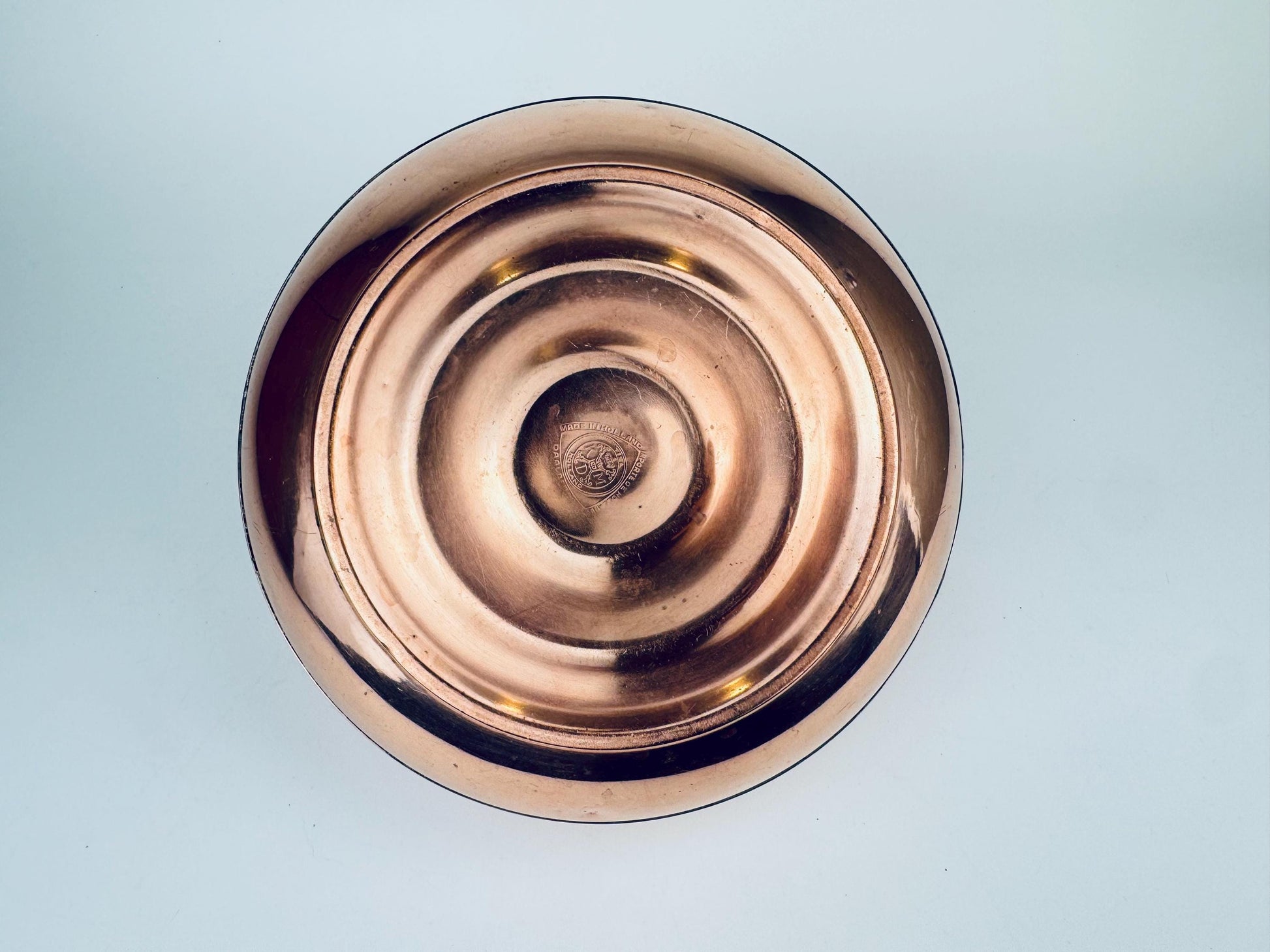 Product image for 'vintage dutch copper brass teapot kettle made in holland by kdm holland' (view 7a8333)