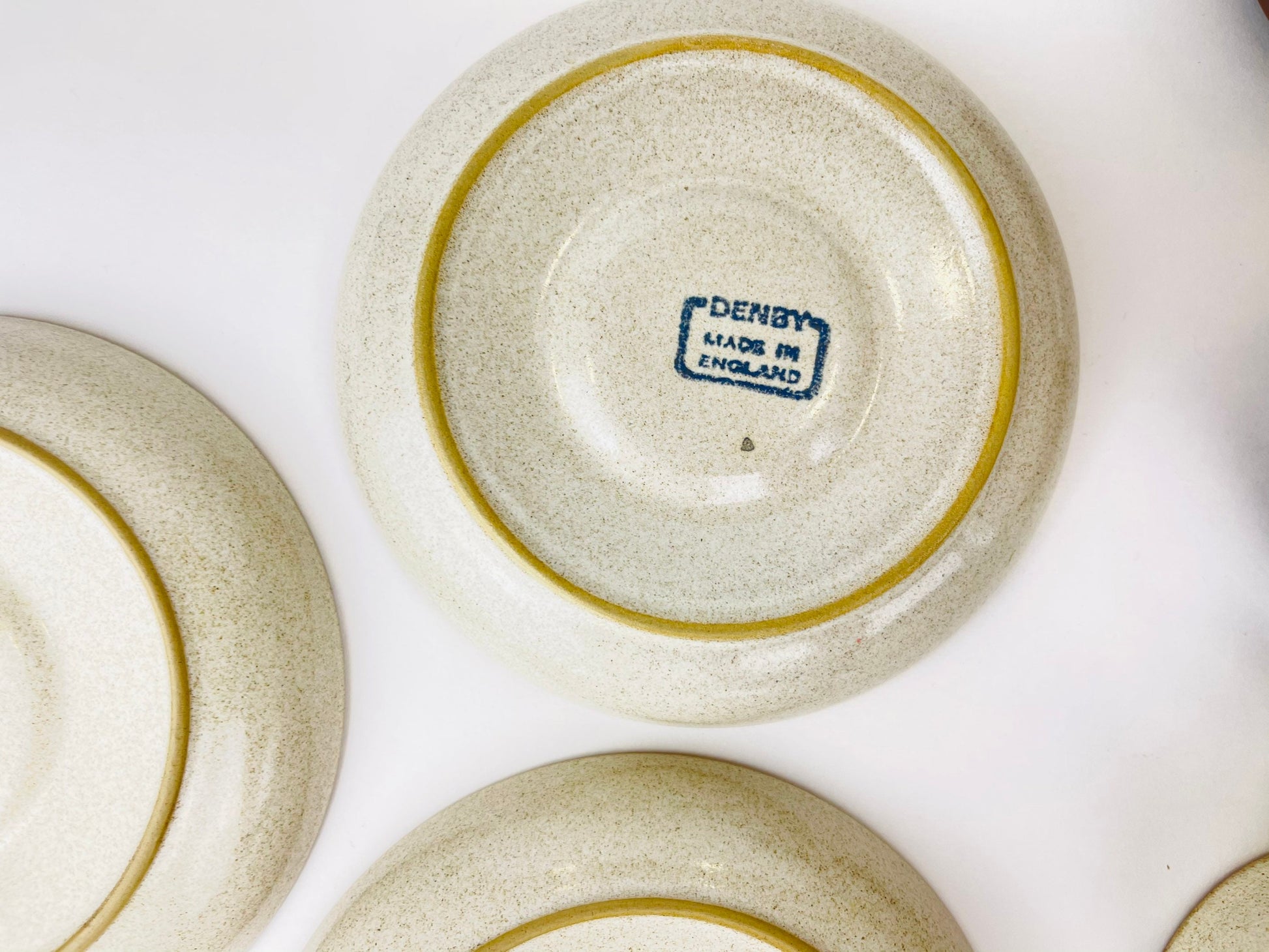 Product image for 'vintage denby potters wheel collection mug saucer set made in england sets sold separately' (view 9c469a)