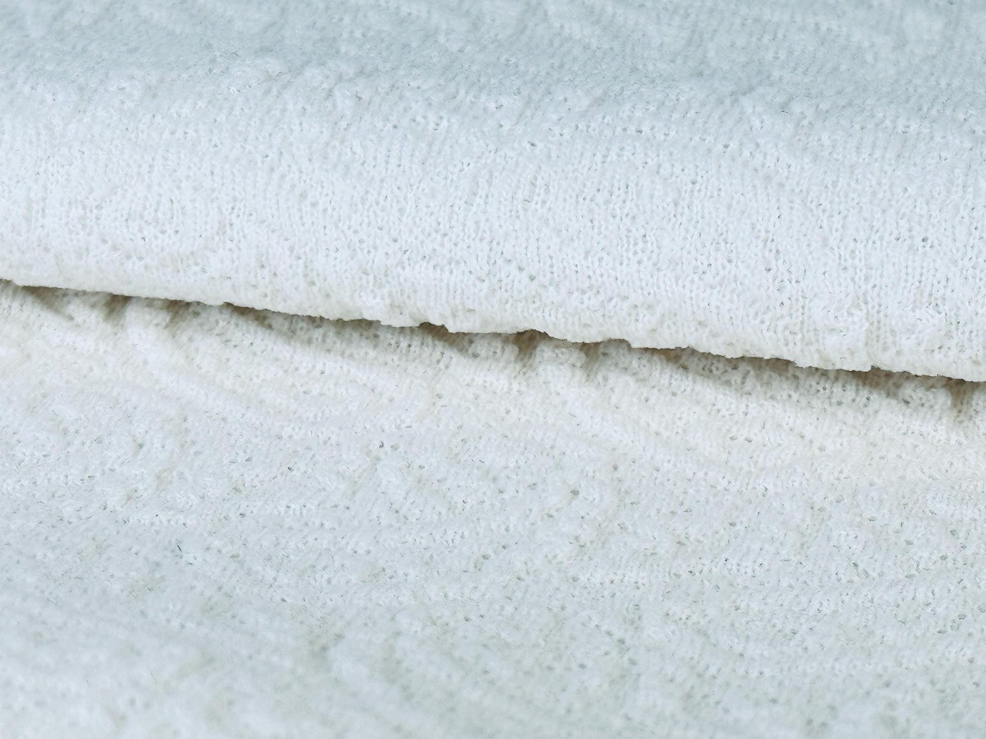Product image for 'vintage soft ivory white lightly textured paisley fabric material 10 x 26 set of two 2' (view c8f011)