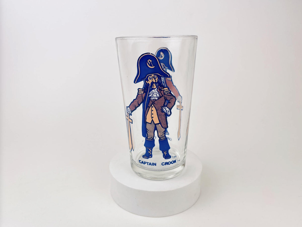 Product image for 'vintage mcdonalds mayor cheese captain crook glass tumblers mcdonaldland action series 1977 sold individually' (view a27cc6)