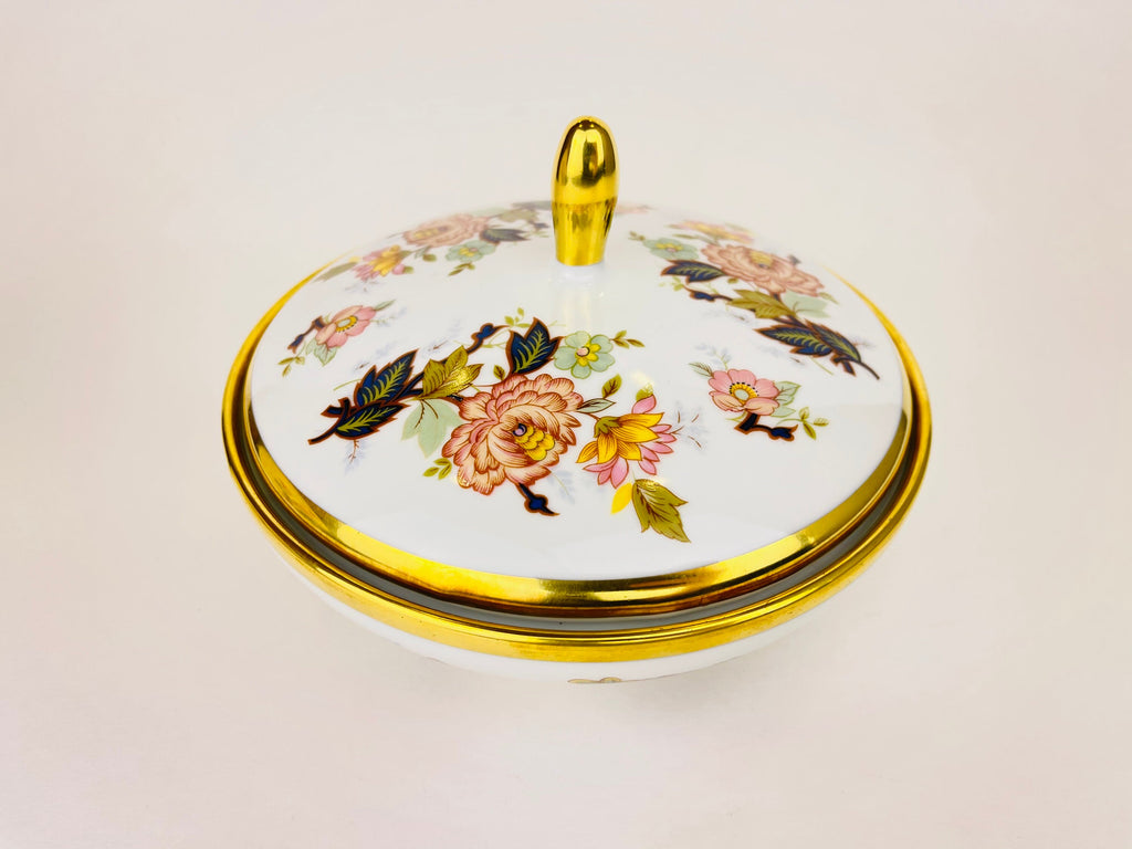 Product image for 'vintage floral porcelain candy trinket dish royal prozellan bavaria kpm germany handarbeit 1950' (view 32ad76)