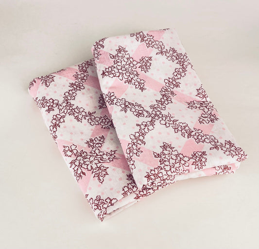 Product image for 'vintage sears queen pink floral pillow covers set of two 2 made in canada' (view 8dd355)
