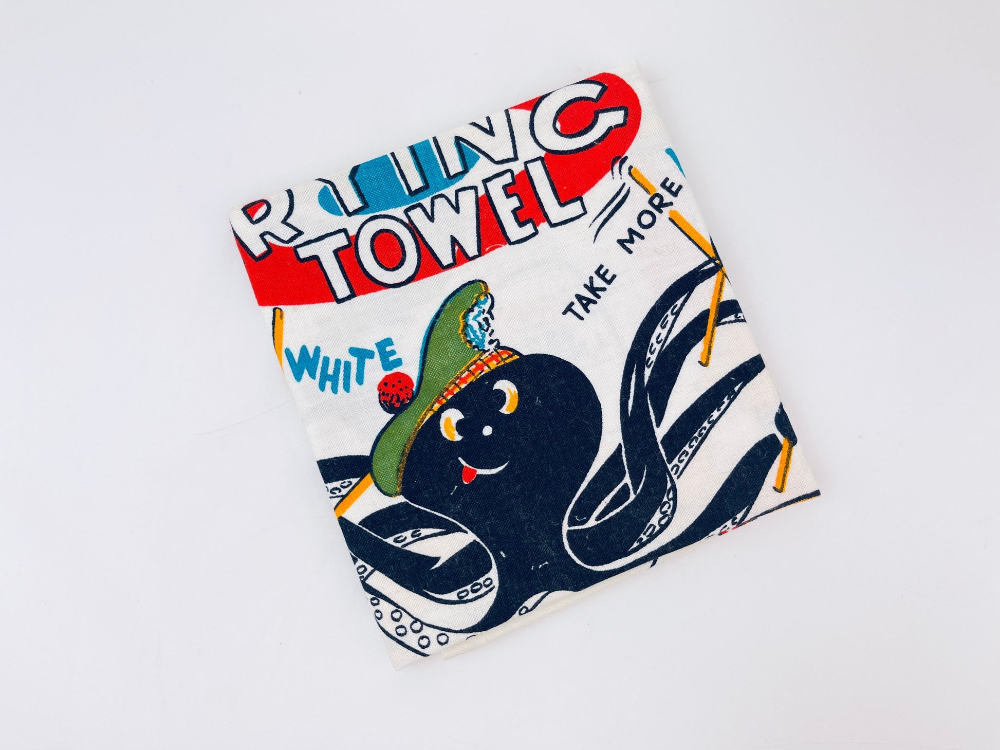 Product image for 'vintage curlers crying tea towel excellent curlers gift' (view 90c1f5)