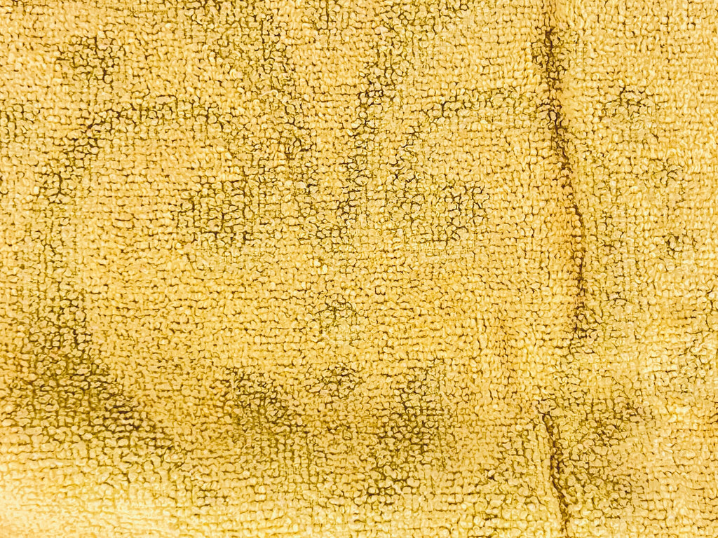 Product image for 'vintage italian gold hand towel floral swirl pattern cotton blend made in italy' (view f4d32e)