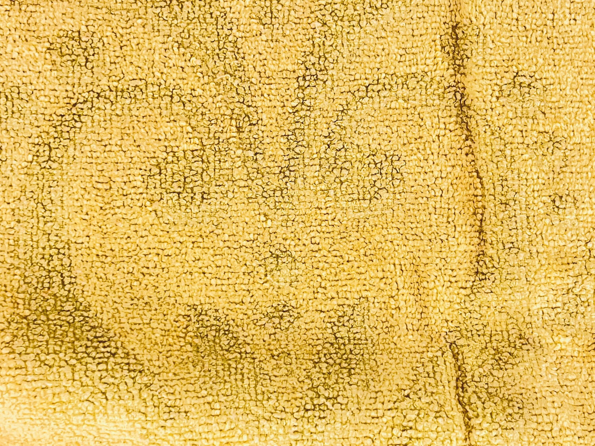 Product image for 'vintage italian gold hand towel floral swirl pattern cotton blend made in italy' (view f4d32e)
