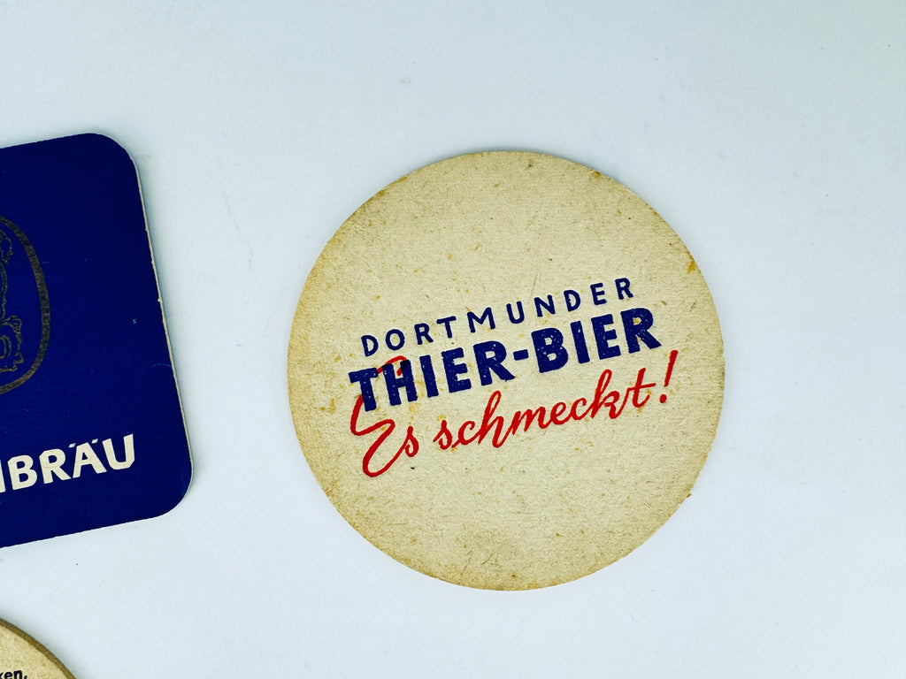 Product image for 'vintage deutch german bar coasters beer cocktail mat sold separately' (view ed681c)