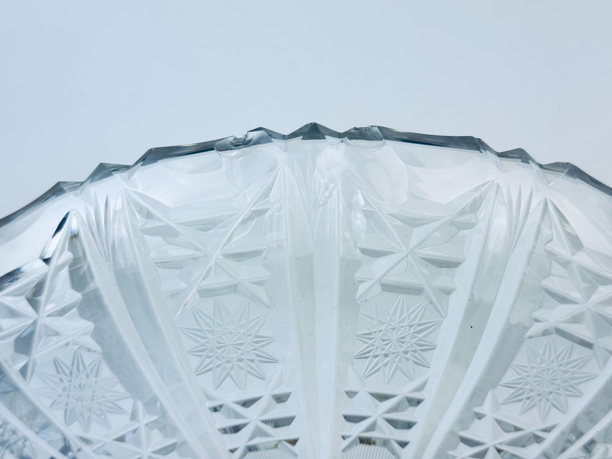 Product image for 'vintage ornate cut crystal cast brass pedestal platter attractive aged metal patina' (view 35c399)