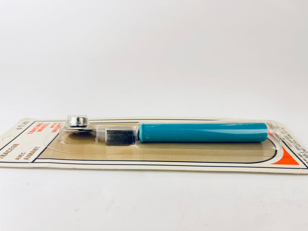 Product image for 'vintage so rite blue tracing wheel with magnet made in japan style no 398' (view b97d6e)