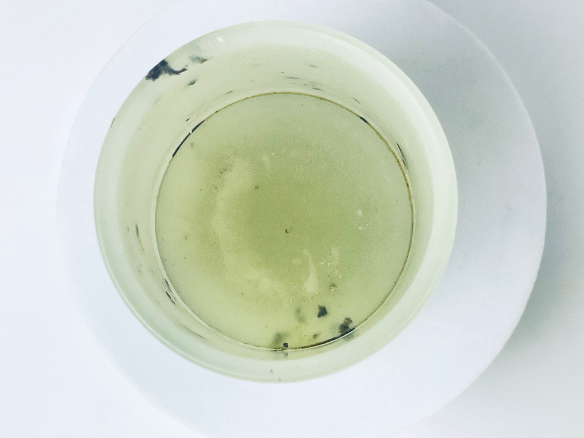 Product image for 'vintage antique chinese white jade stone wine tea cups set of two 2' (view 327b53)