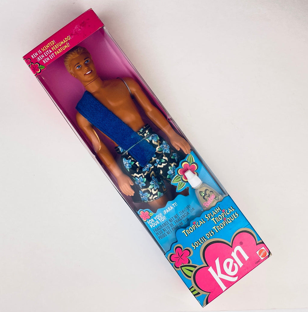 Product image for 'vintage 1994 tropical splash ken doll new in box scented collector s edition' (view be2942)