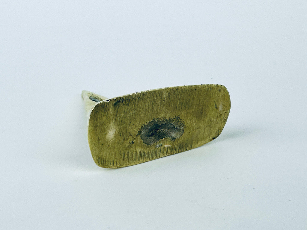 Product image for 'vintage solid brass sailboat figurine attractive aged metal patina' (view 2c2a96)