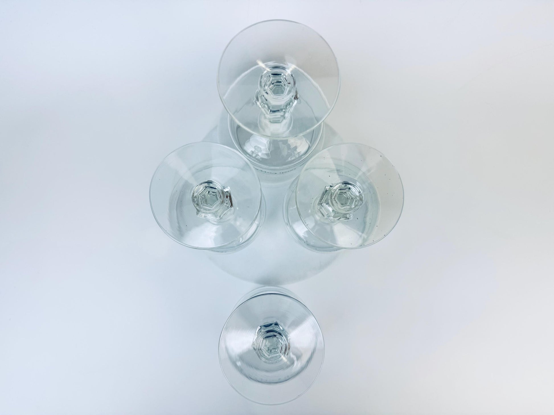 Product image for 'vintage irish coffee pedestal glasses goblets set of four 4' (view 314664)