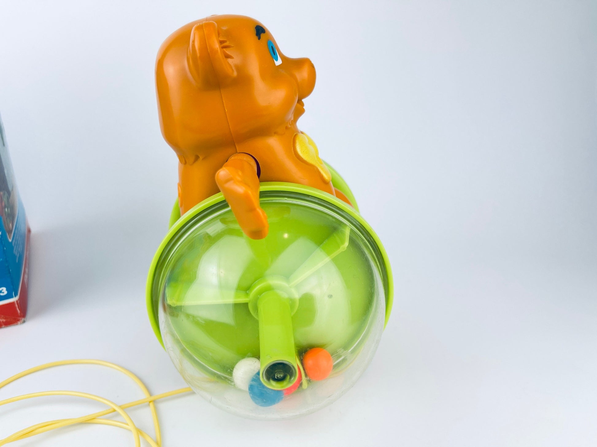 Product image for 'vintage bob along bear fisher price pull toy made in usa' (view 175005)
