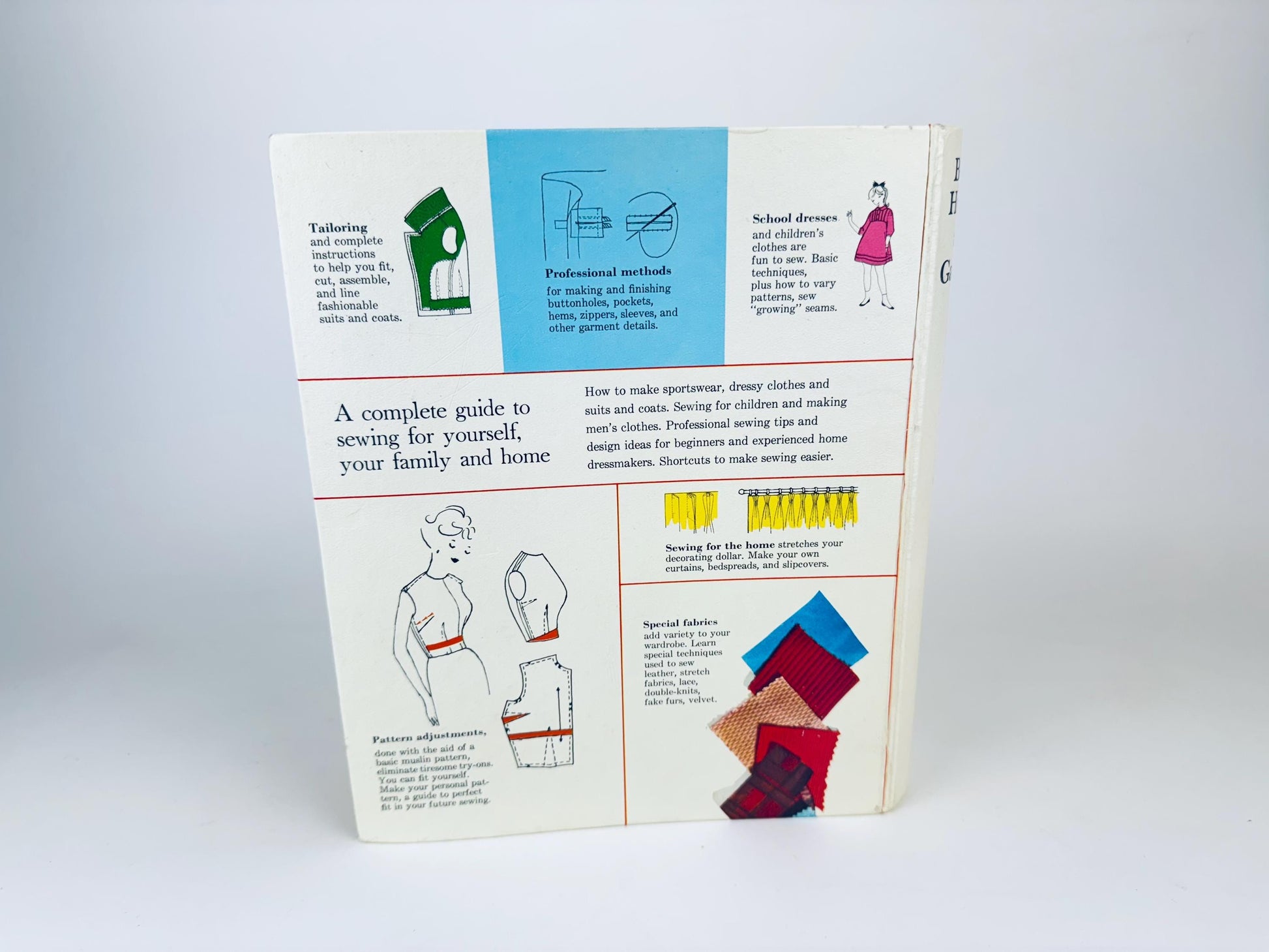 Product image for 'vintage better homes gardens sewing hardcover book fourth printing 1970 made in usa' (view ae4e5c)