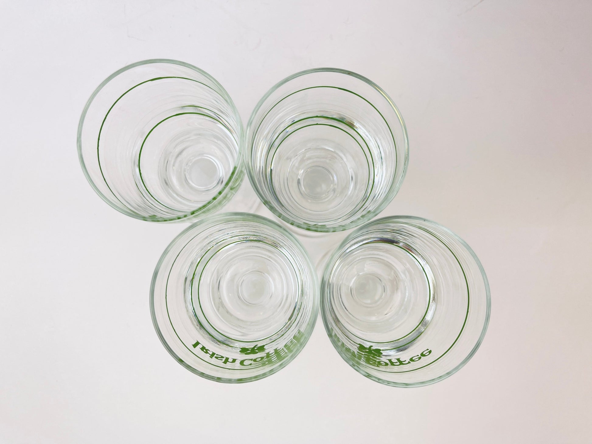 Product image for 'vintage irish coffee glasses set of four 4' (view a92620)