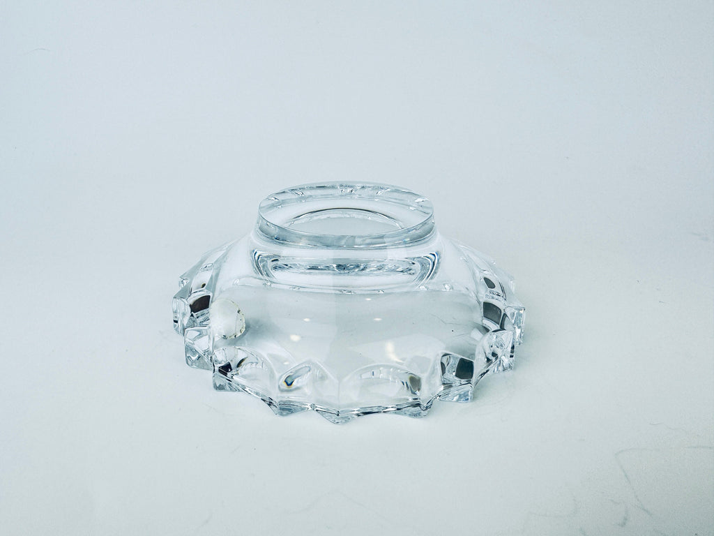 Product image for 'vintage rogaska clear crystal dish votive candle holder svinceni kristal rocno delo slovenija' (view f14629)