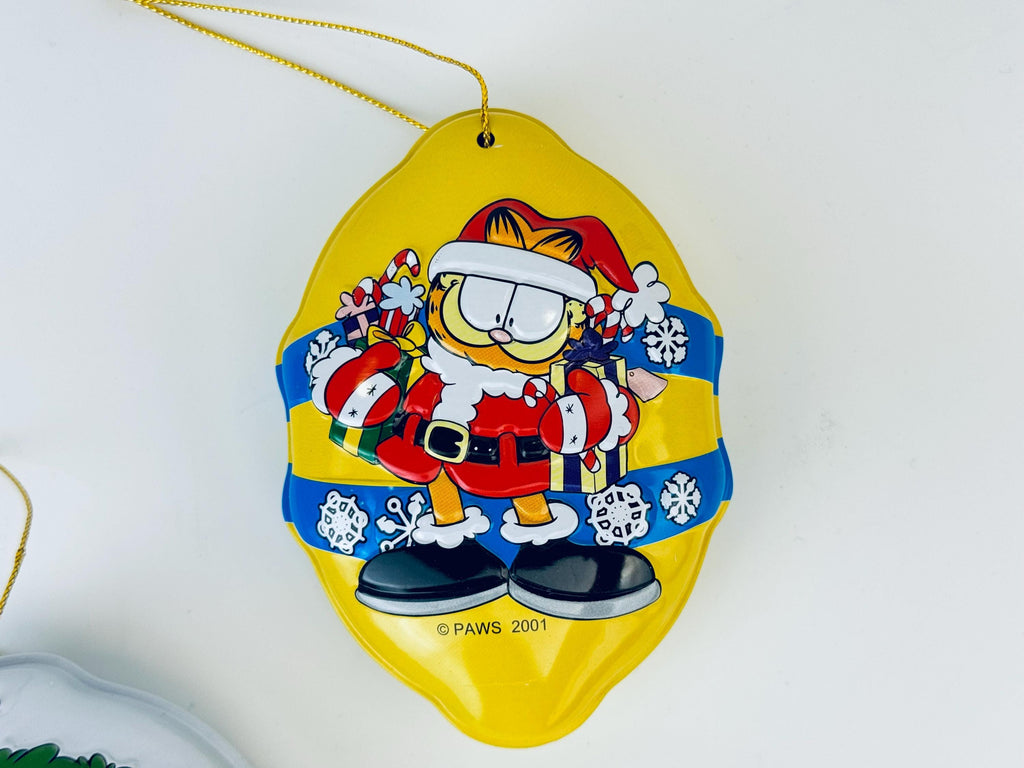 Product image for 'vintage dairy queen garfield odie metal christmas ornaments sold separately new old stock nos' (view 1dcc03)