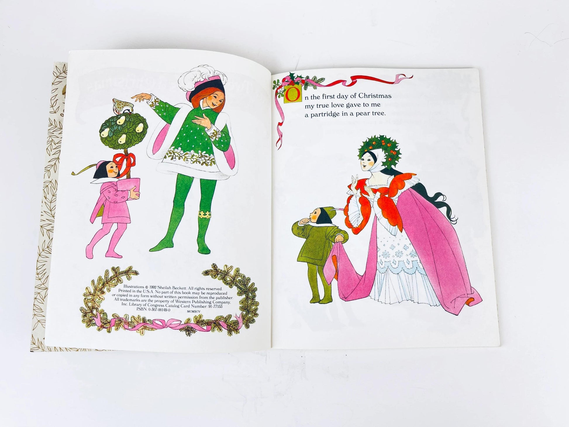 Product image for 'vintage the twelve days of christmas a christmas carol a little golden book' (view dc01ad)