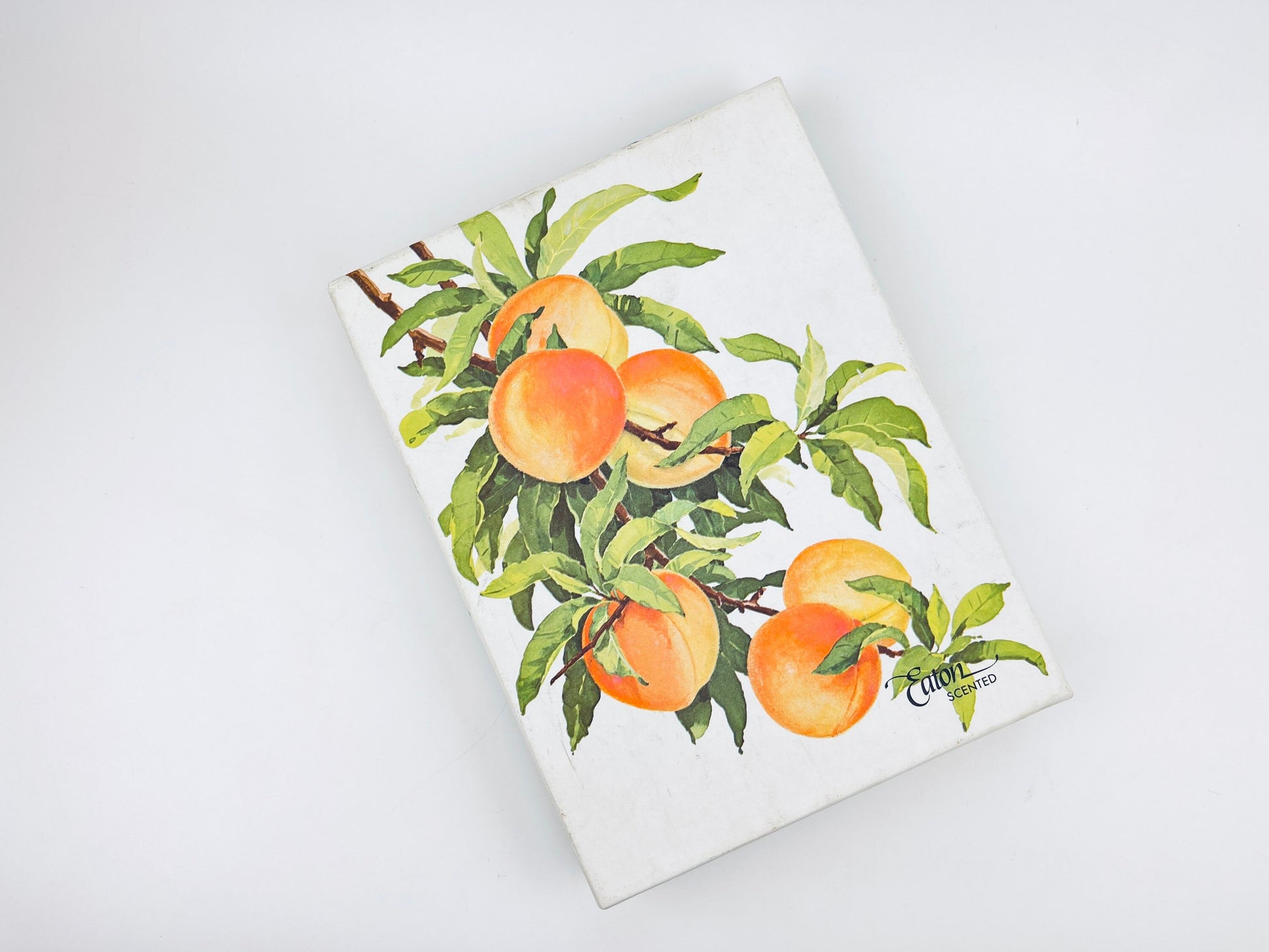 Product image for 'vintage eatons peach tree stationary greeting cards' (view 3bd672)