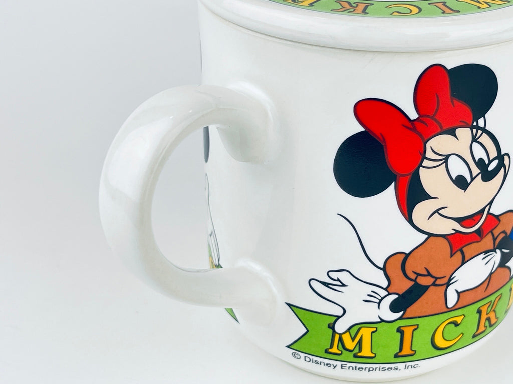 Product image for 'vintage mickey mouse his friends lidded ceramic mug disney character series made in japan by sango' (view 928813)