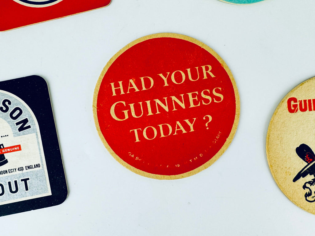 Product image for 'vintage european irish bar coasters beer cocktail mat sold separately' (view 49cafb)