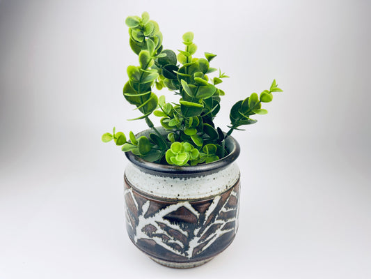 Product image for 'vintage glazed stoneware indoor planter melling pottery north vancouver made in canada' (view b1e417)