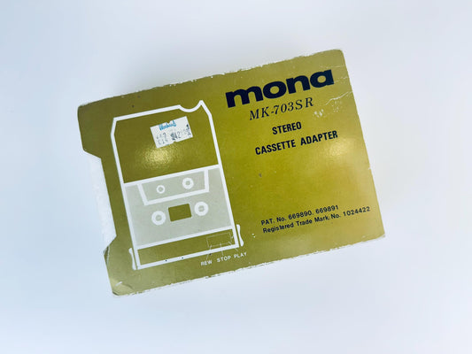 Product image for 'vintage mona mk 703sr 8 track stereo cassette adaptor' (view 0e3ac2)