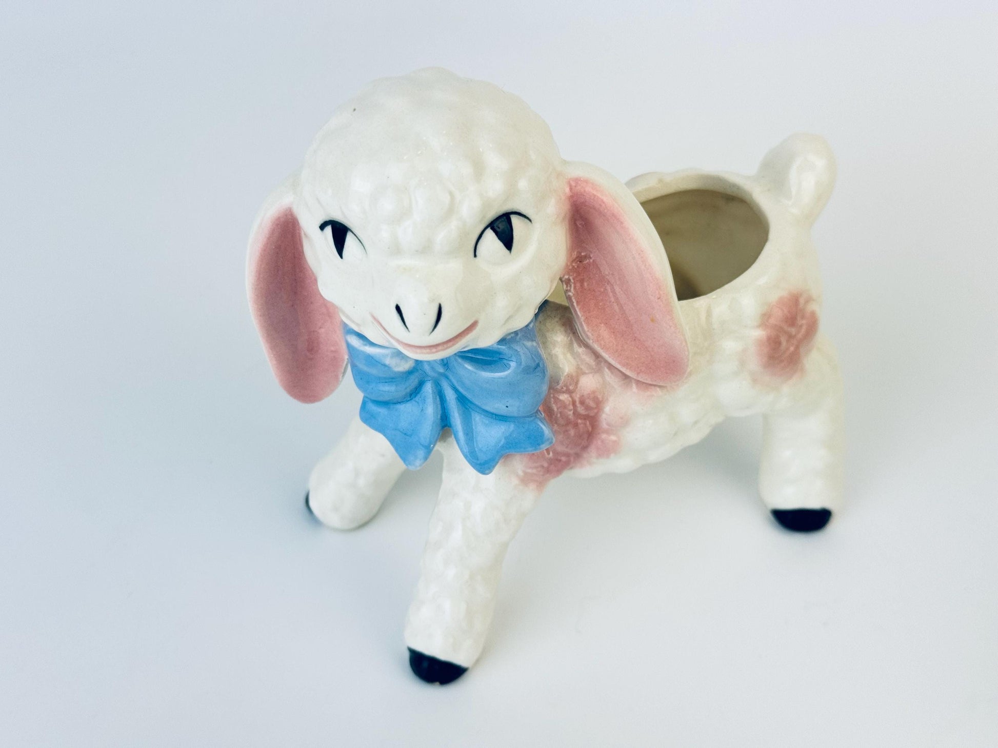 Product image for 'vintage ceramic lamp indoor planter baby nursery gift' (view ee5123)
