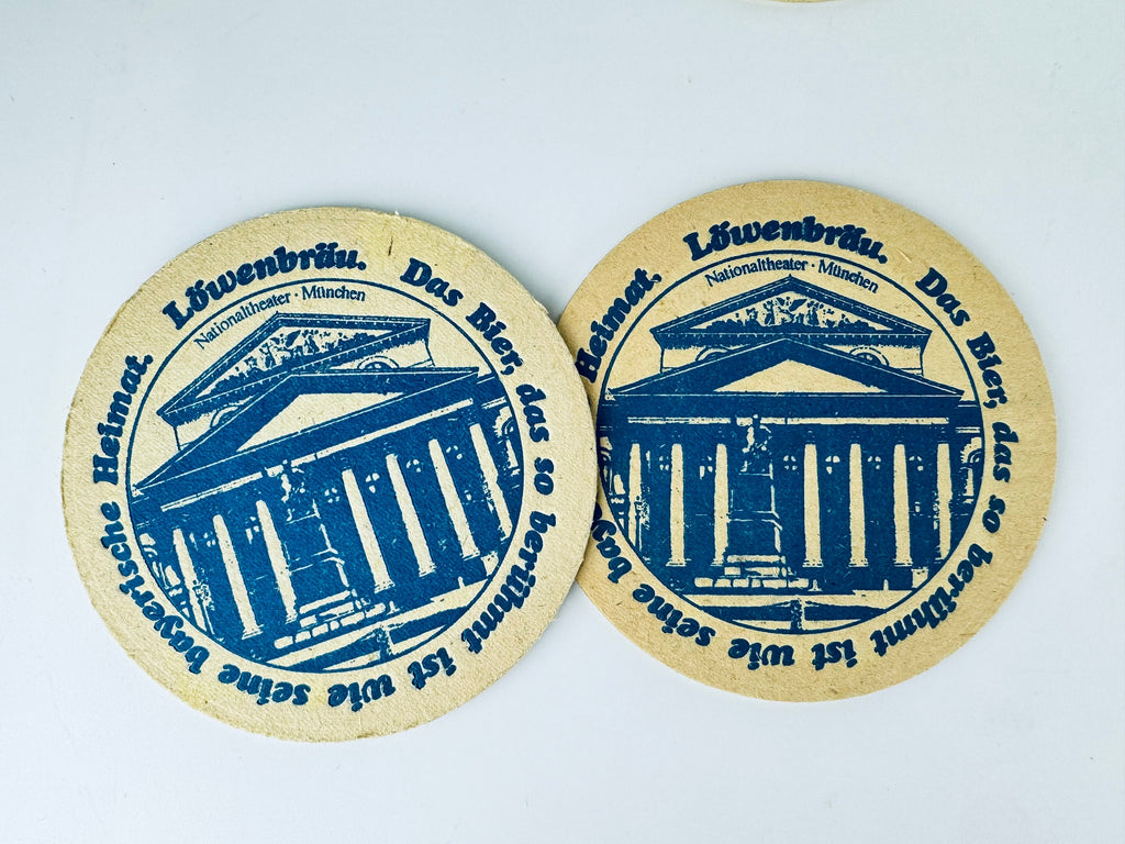 Product image for 'vintage deutch german bar coasters beer cocktail mat sold separately' (view 7b0a25)