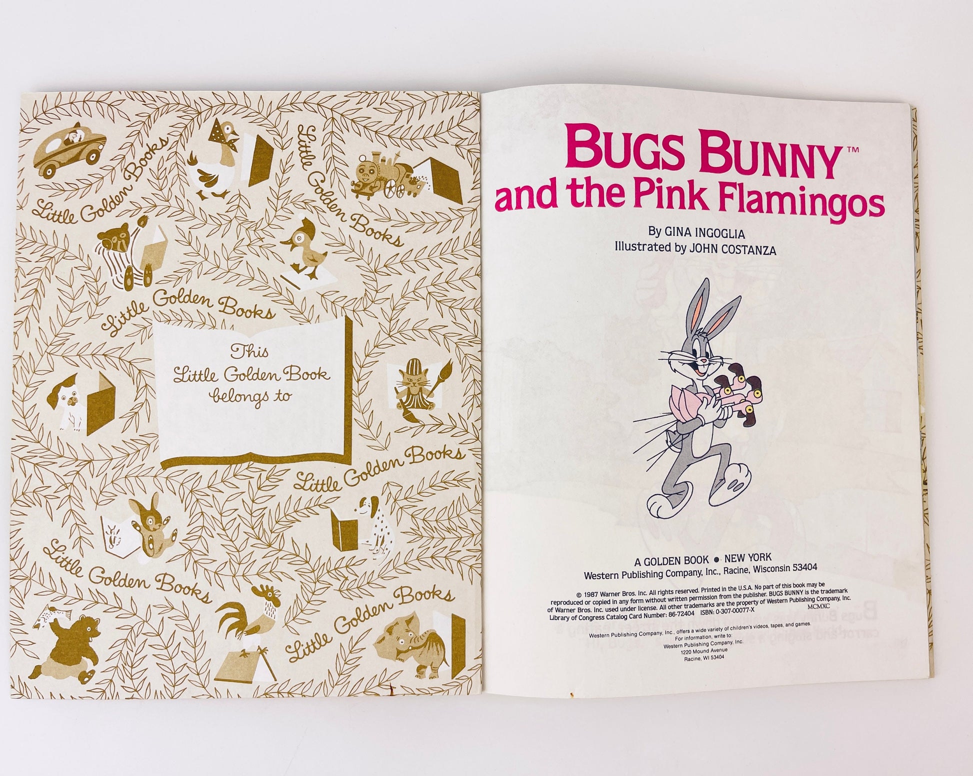 Product image for 'vintage bugs bunnys a little golden book looney tunes books sold separately' (view 829865)