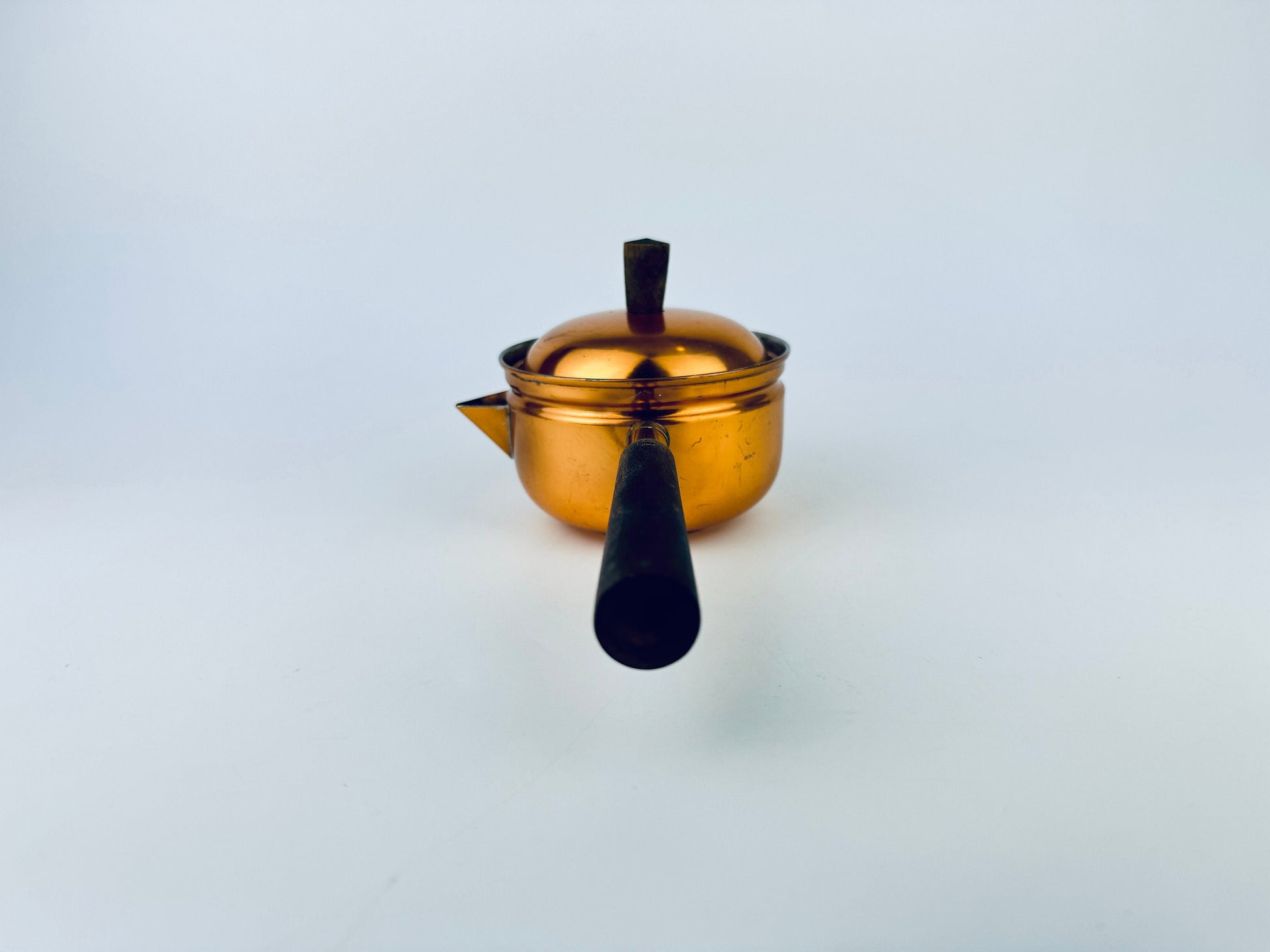 Product image for 'vintage copral copper sugar warming spout pot made in portugal' (view 3be526)