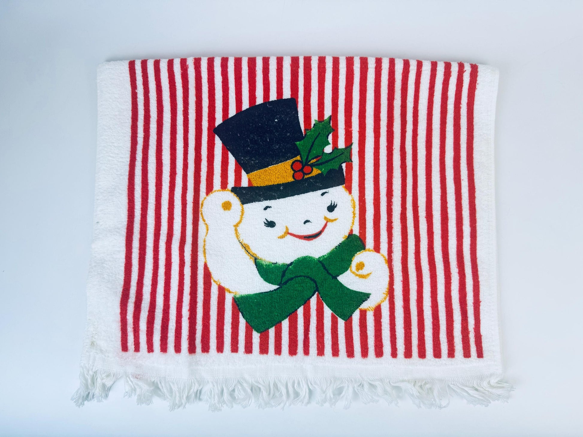 Product image for 'vintage christmas fringe hand towels new old stock nos sold separately' (view 8d1495)