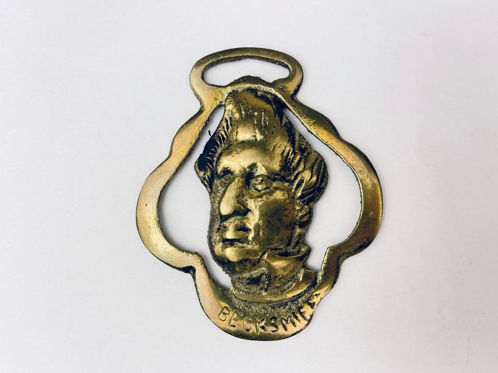 Product image for 'vintage solid brass horse medallion ornaments sold separately' (view cf80e3)