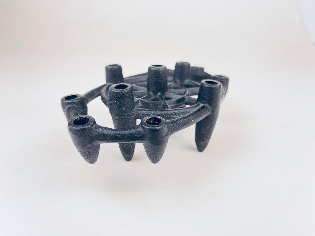 Product image for 'vintage japanese cast iron 11 taper candle holder mid century modern elegance' (view 7f0ef9)