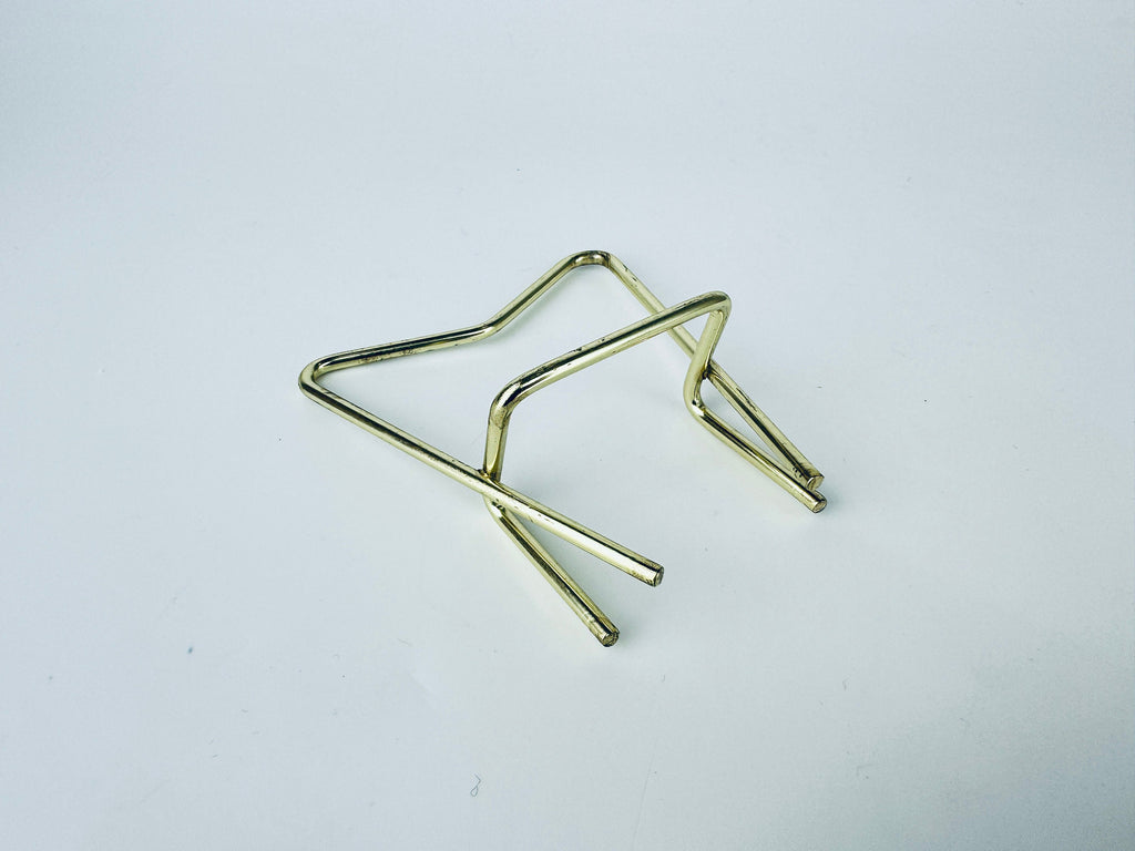 Product image for 'vintage hazel atlas gold metal chip dip bracket replacement clip' (view 137258)