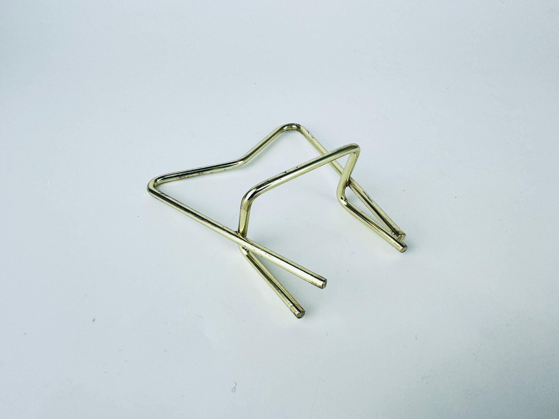 Product image for 'vintage hazel atlas gold metal chip dip bracket replacement clip' (view 137258)