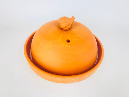 Product image for 'vintage terracotta garlic baker roaster made in portugal' (view b90336)