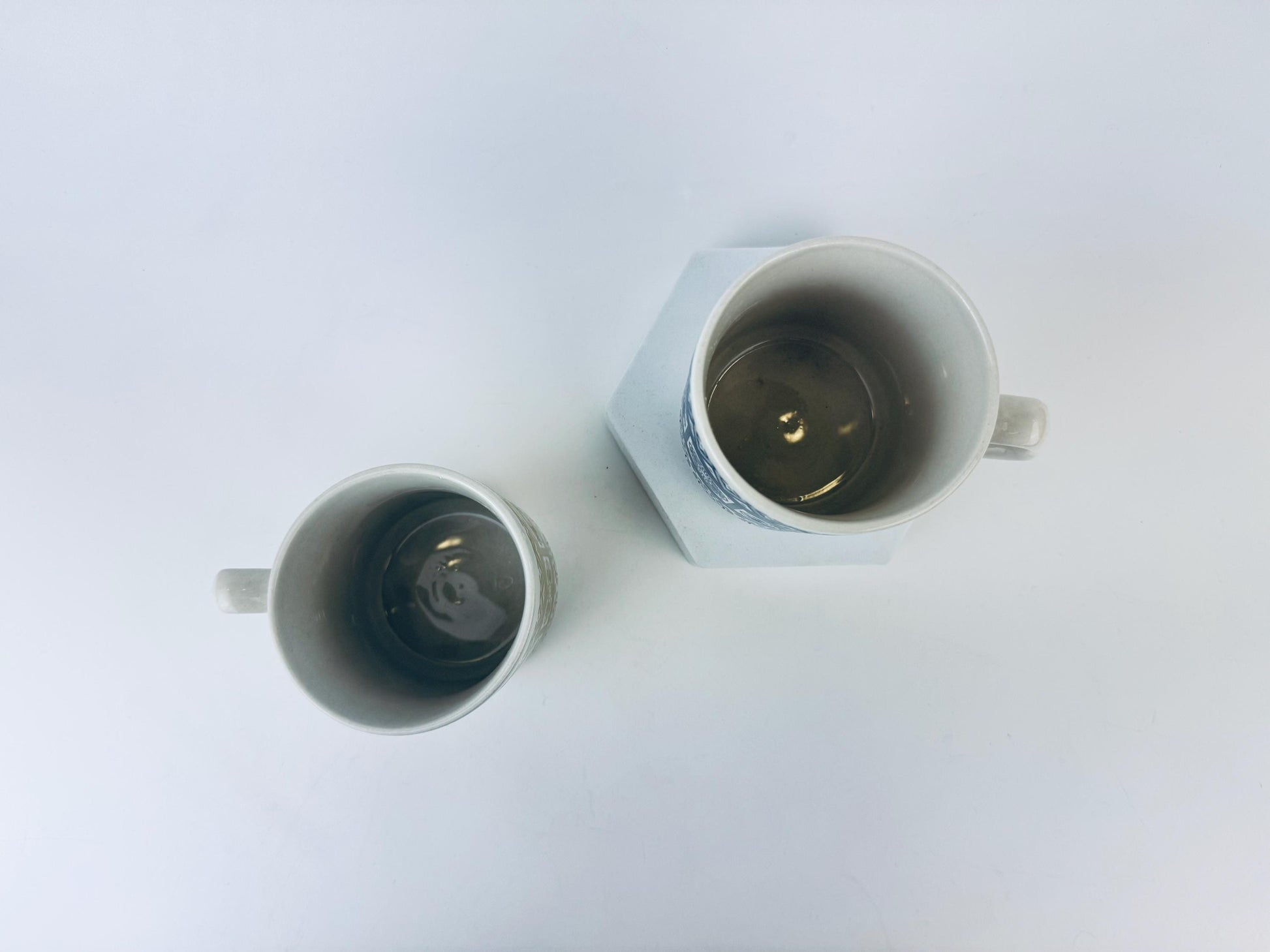 Product image for 'vintage mid century modern c e england ceramic mugs set of 2' (view 747537)