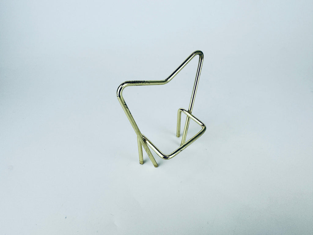 Product image for 'vintage hazel atlas gold metal chip dip bracket replacement clip' (view 2b9793)
