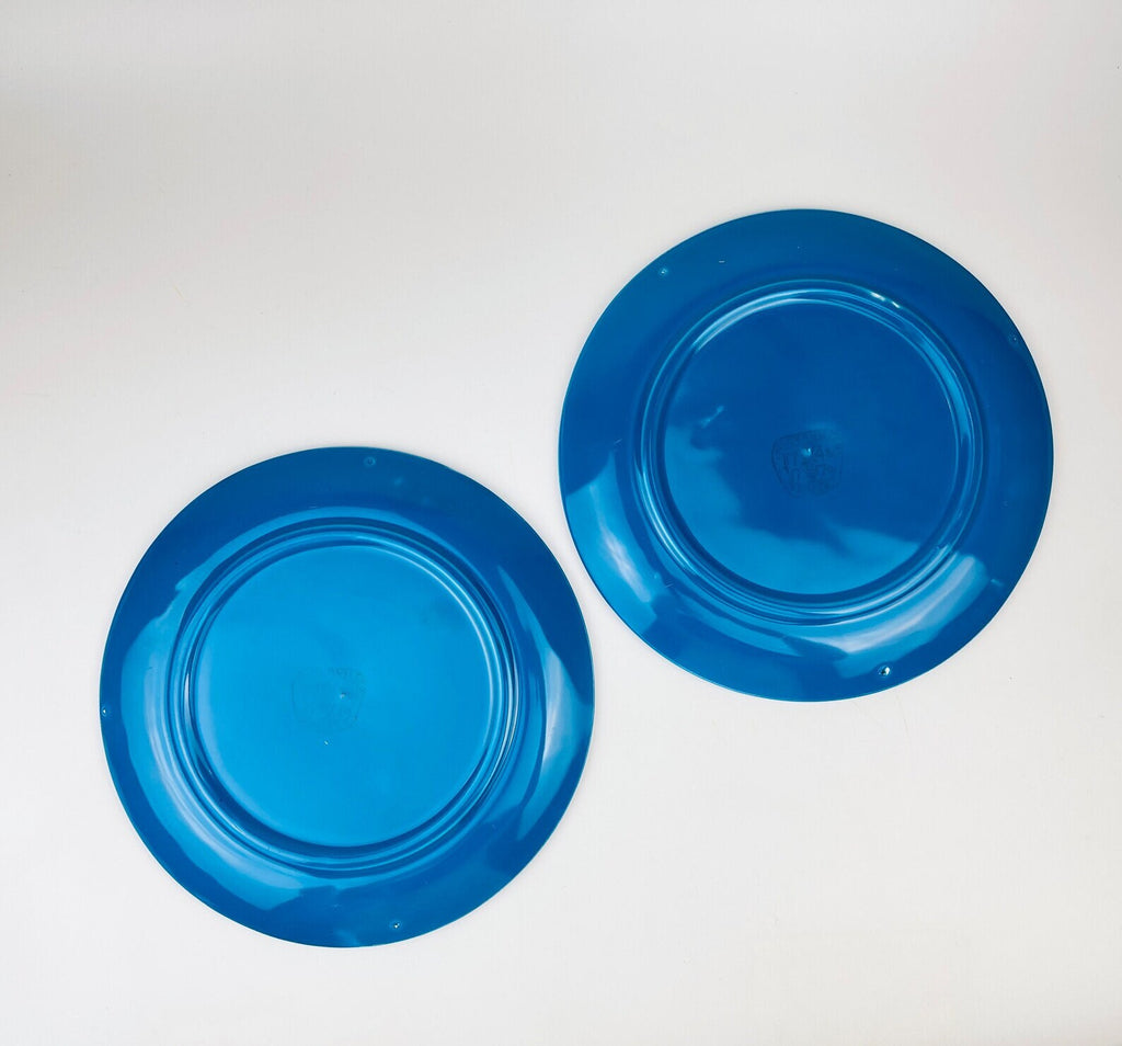 Product image for 'vintage niderville france glazed ceramic 8 5 fondue sushi plates set of two 2 made in france colour sets sold separately' (view a1a773)